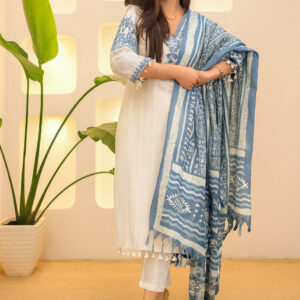 Cotton Kurta and Pant Set